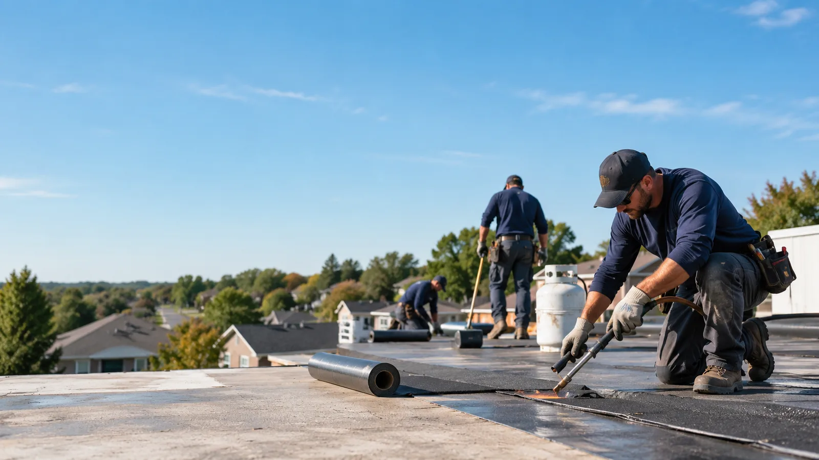 Flat Roof Leak Repair providers in Bradner, OH